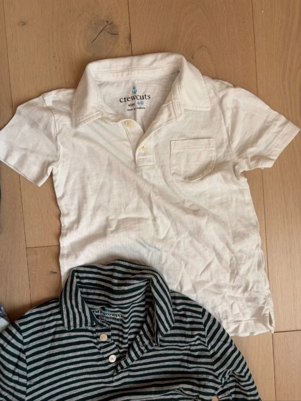 J.Crew Crewcuts Boys 4-5T Lot 4 - Polos Gingham Shorts